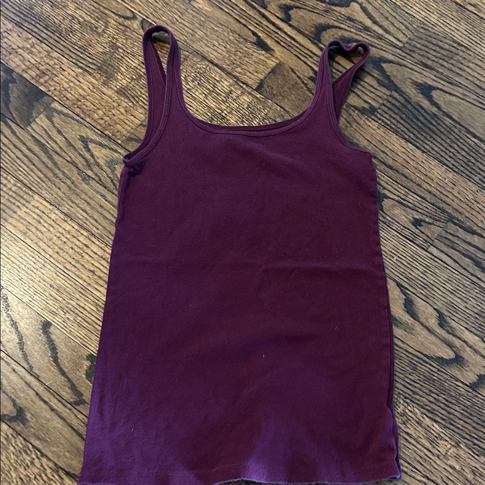 GAP Rich Burgundy Tank Top